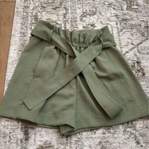 Aritzia tie shorts